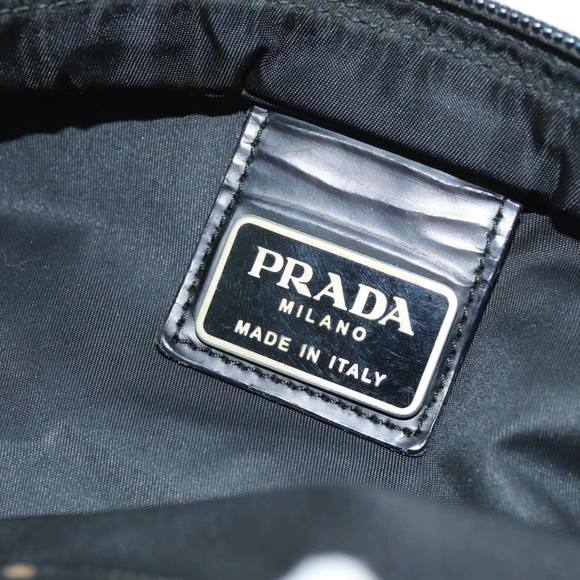 PRADA Shoulder Bag Nylon Black Auth 75019 - Picture 10 of 16
